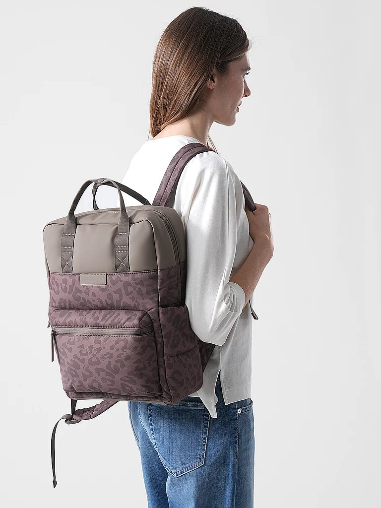 KAPTEN & SON Sac à dos BERGEN CLOUD LEO marron